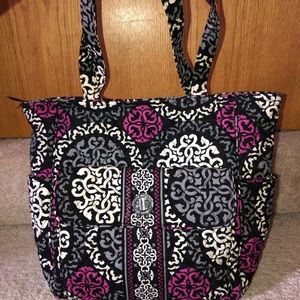 Vera Bradley tote- Canterbury Magenta
